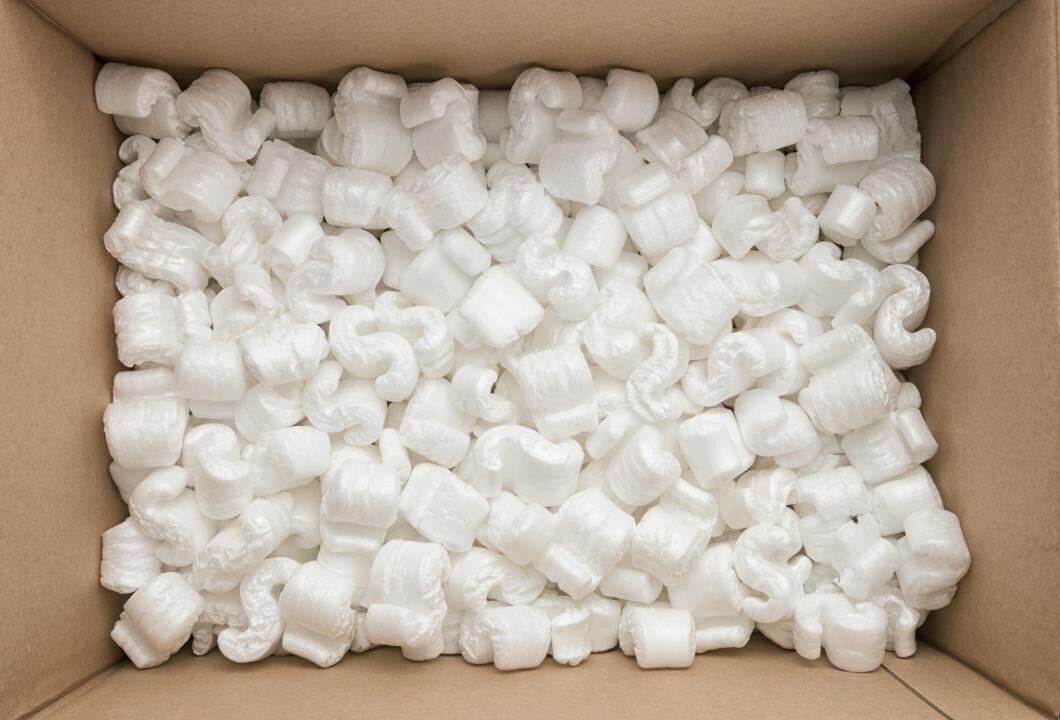 Styrofoam: never